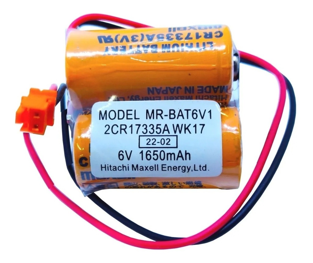 Pila Maxell MR-BAT6V1 17335 2CR17335A Conector Chico