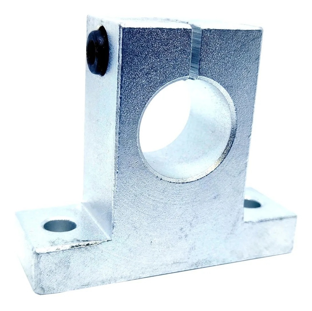 Base Soporte Riel Eje Lineal Acerado SK20 20mm CNC Impresora 3D