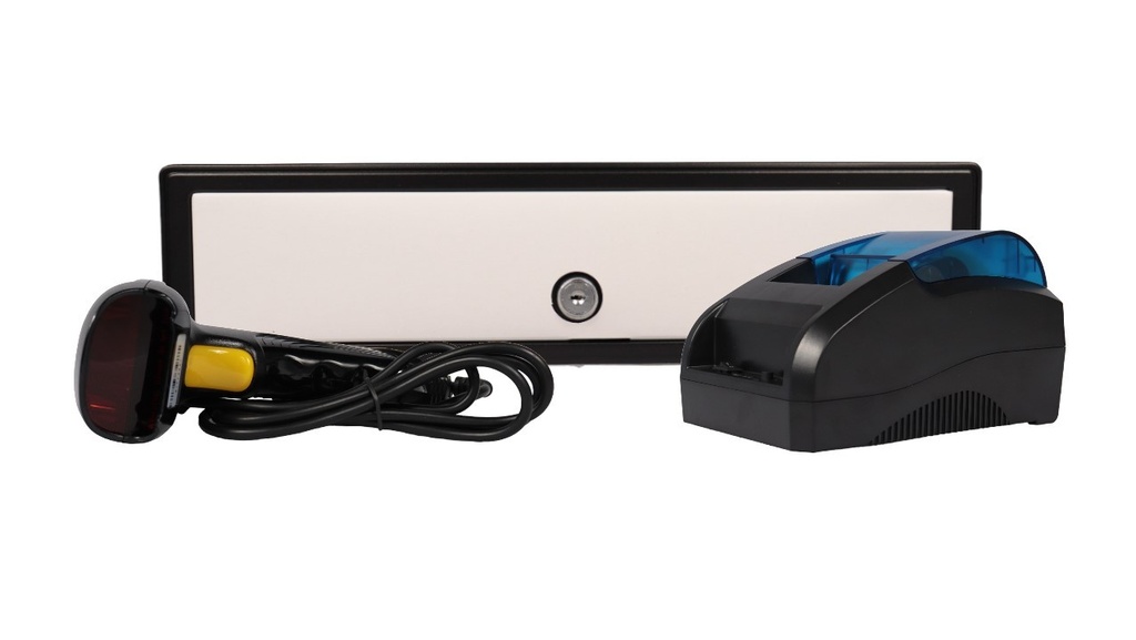 Kit Punto De Venta Impresora 58mm Con Lector Pos Usb Y Caja registradora