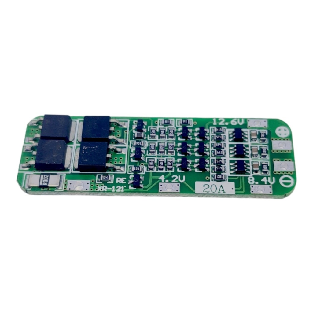 Modulo de carga para 3 Pilas 18650 No.de Placa: MFD:2017.08  12V