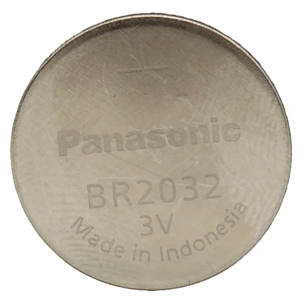 Pila Batería Panasonic 2032 BR2032 3V Litio Tipo Botón