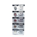 5X Pila Batería Energizer SR44W 357/303 1.55V 165mAh Tipo Botón.