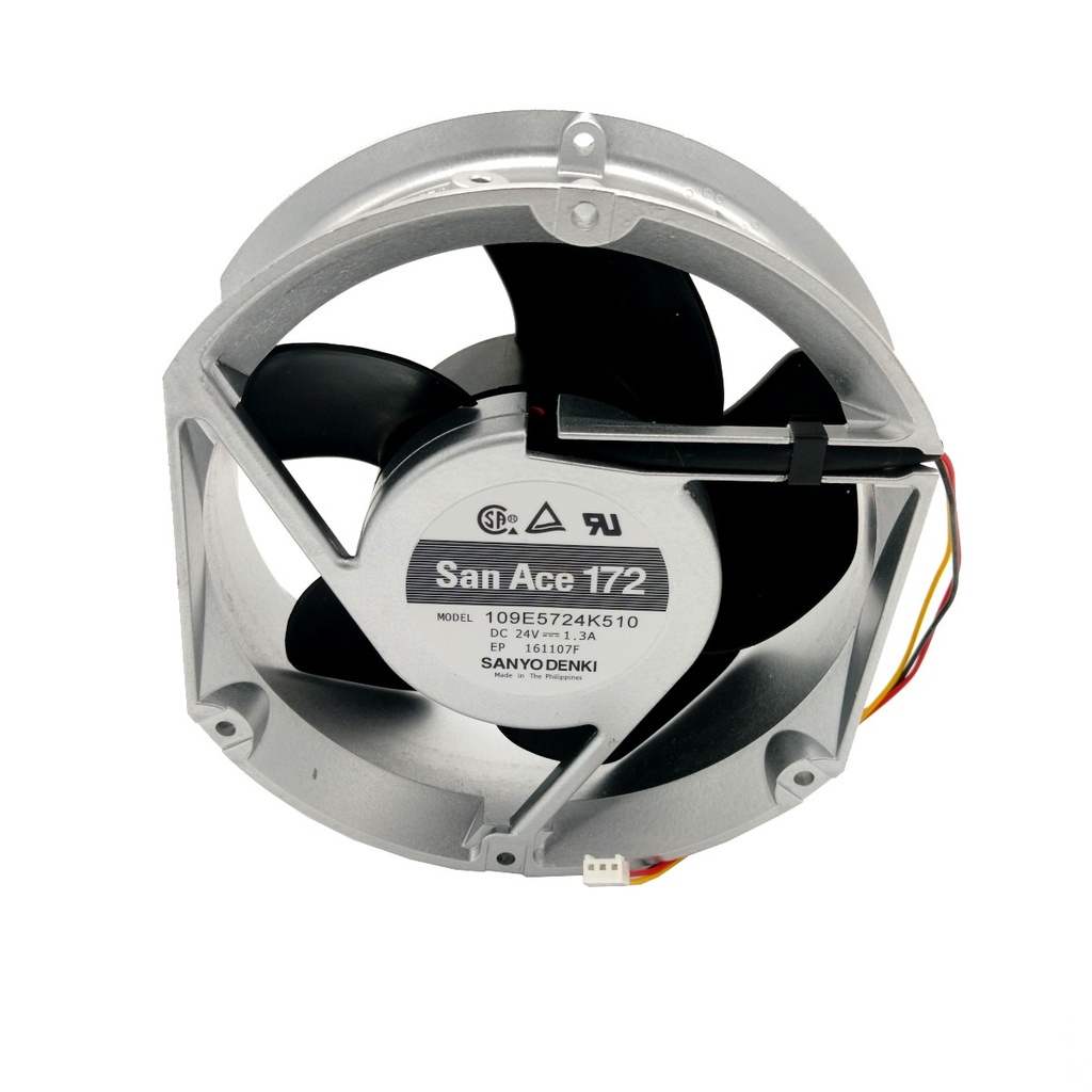 Ventilador Sanyo Denki SanAce172 109E5724K510 24VDC 1.3A 172x 51x 150mm Conector Blanco 3 pines