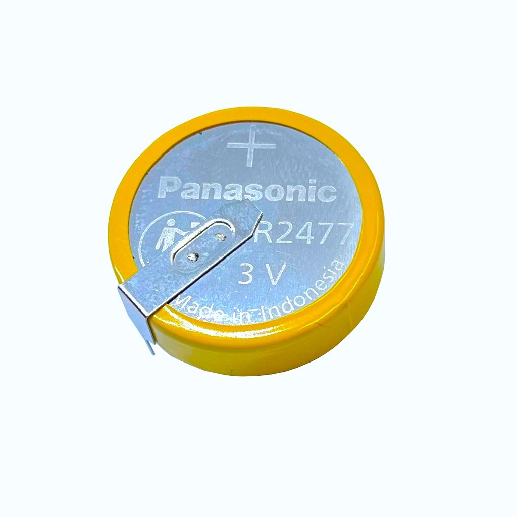 Pila Batería Panasonic CR2477/HFN 3.0V 1000mAh Litio Tipo Botón