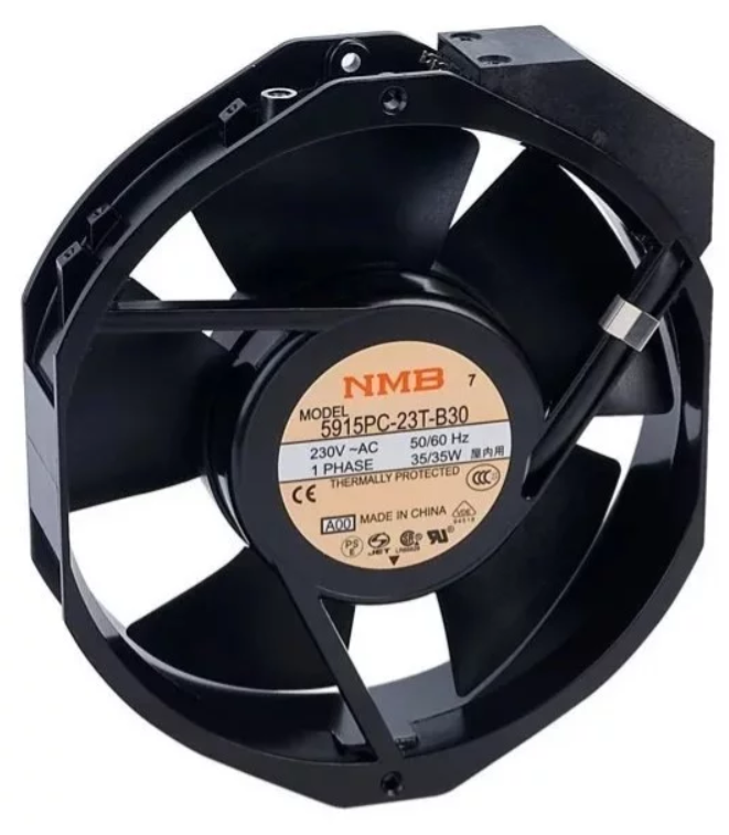 Ventilador NMB-MAT 5915PC-23T-B30 A00 230V 35/35W 172 x 38x 150mm con 2 pines de alimentación