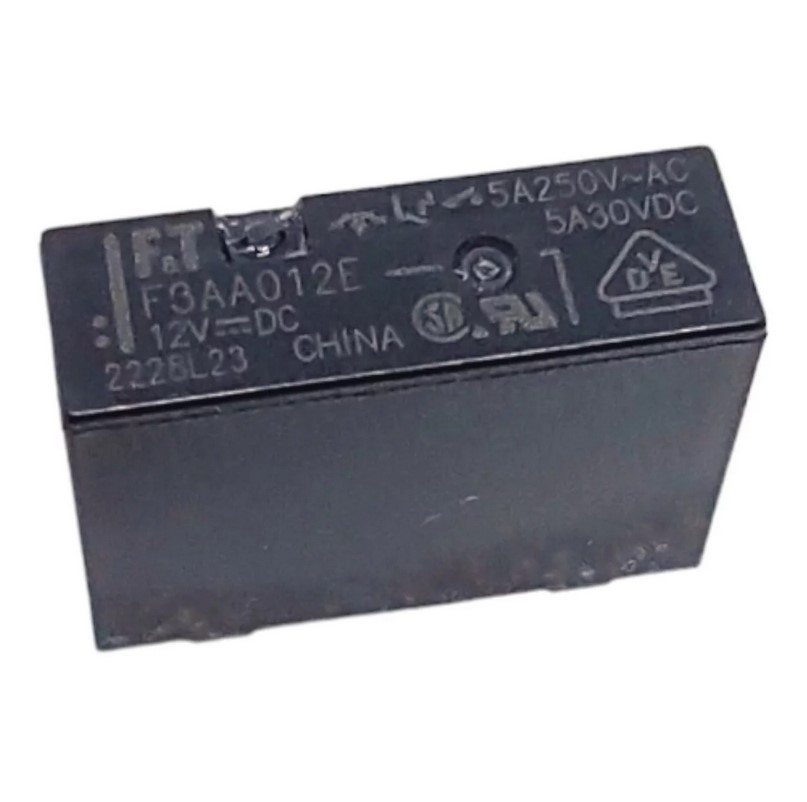 Relevador Relé Eléctrico F3AA012E 12VDC 5A 4 pines
