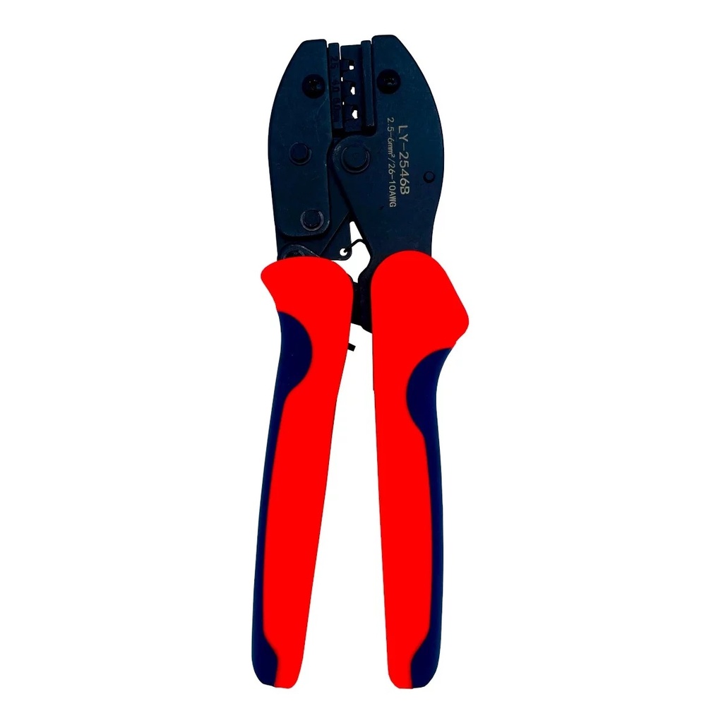 Pinza Ponchadora LY-2546B Para Terminales Aisladas 26-10Awg 2.5-6mm2 MC4
