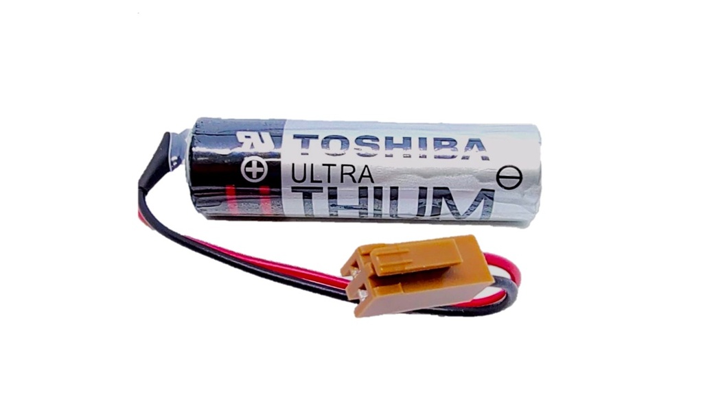 Pila Batería Toshiba Mod: ER6V 3.6V 2000mAh Conector Marrón