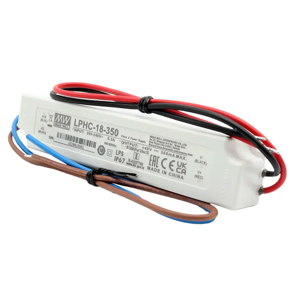 Driver de Alimentación Mean Well LPHC-18-350 200-240V 0.3A