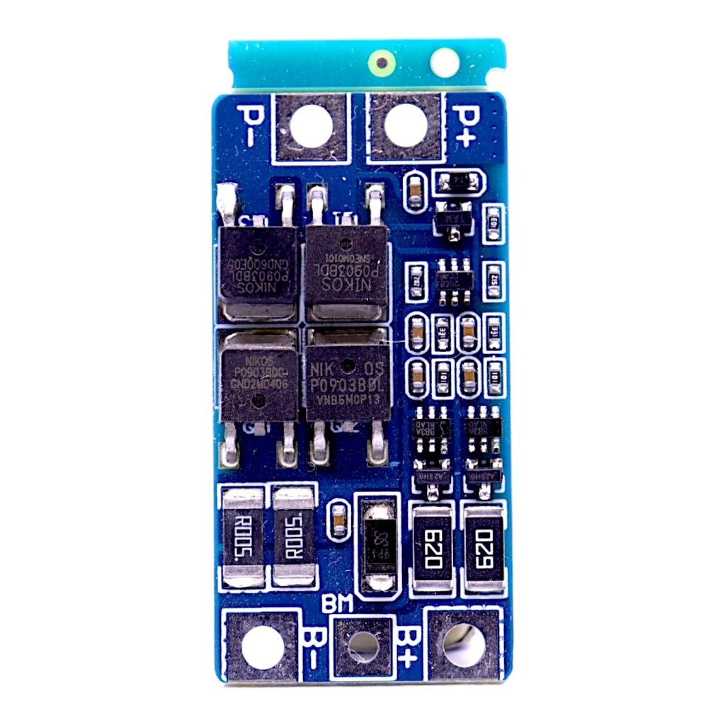 Módulo Controlador De Carga de Baterías Litio BMS 2S 7.4V 10A