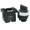 Interruptor Selector Conmutador Completo Schneider Electric XA2ED33 Ø 22mm 3 Posiciones 2 NO