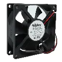 Ventilador Nidec Beta SL D08A-24TS2 24V DC 0.23A 5.52W 80mm x 80mm x 25mm 2 Cables Conector Negro 2 Pines