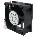 Ventilador NMB 06025SA-24N-AT 24V DC 0.11A 60mm x 60mm x 25mm Conector Blanco 3 Pines 3 Cables Con Gancho