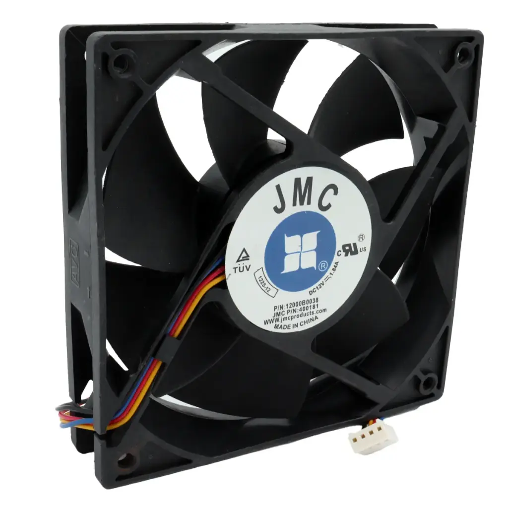 Ventilador JMC 1225-12 12000B0038 12V DC 1.84A 120mm x 120mm x 25mm 4 Pines