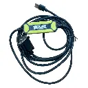 Cable de Programación AMSAMOTION USB-PPI Negro de 2.5m Para Siemens S7-200