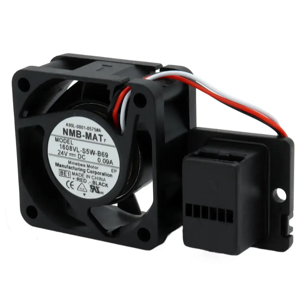 Ventilador NMB-MAT 1608VL-S5W-B69 A90L-0001-0575#A 24V DC 0.09A 40mm x 40mm x 10mm