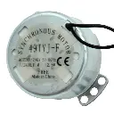 Motor Síncrono de Incubadora Volteo Automático 49TYJ-F 1/240 RPM Giro Lento 220VAC