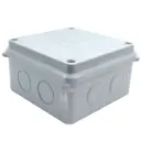 Caja De Conexiones De Plástico A Prueba De Humedad Radox 870-205 11cm x 11cm x 6.4cm Color Blanco