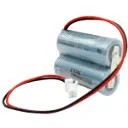 Pila Batería FDK 17450 CR17450E-R 3V 4800mAh Conector Blanco 2 Pines