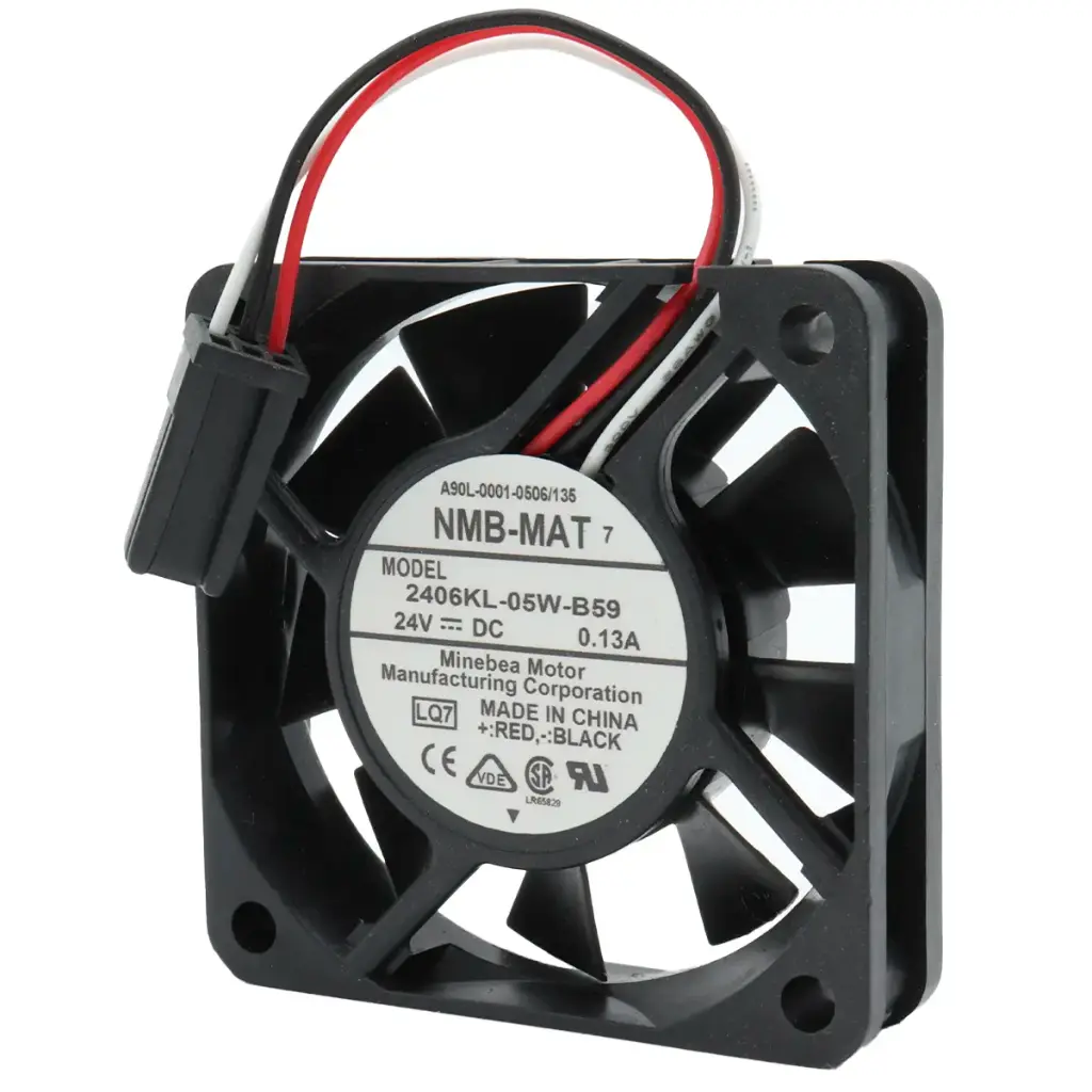 Ventilador NMB-MAT 2406kl-05W-B59 LQ7 A90L-0001-0506/135 24V DC 0.13A 