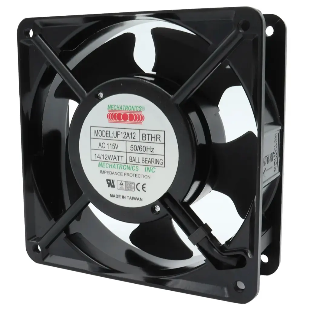 Ventilador Mechatronics UF12A12 BTHR 115V AC 14/12W 120mm x 38mm Axial