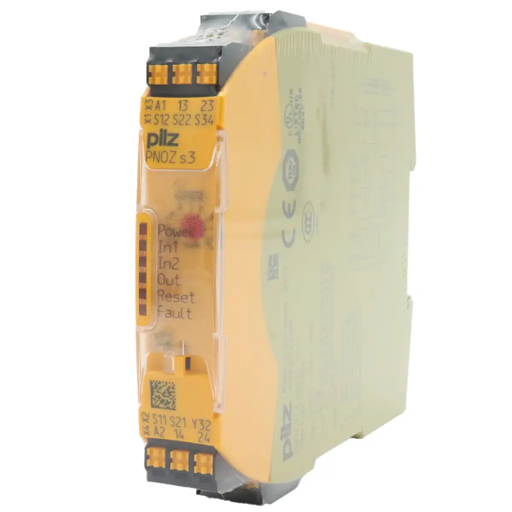 Relé de Seguridad Pilz PNOZ S3C 751103 24V DC 2N/O