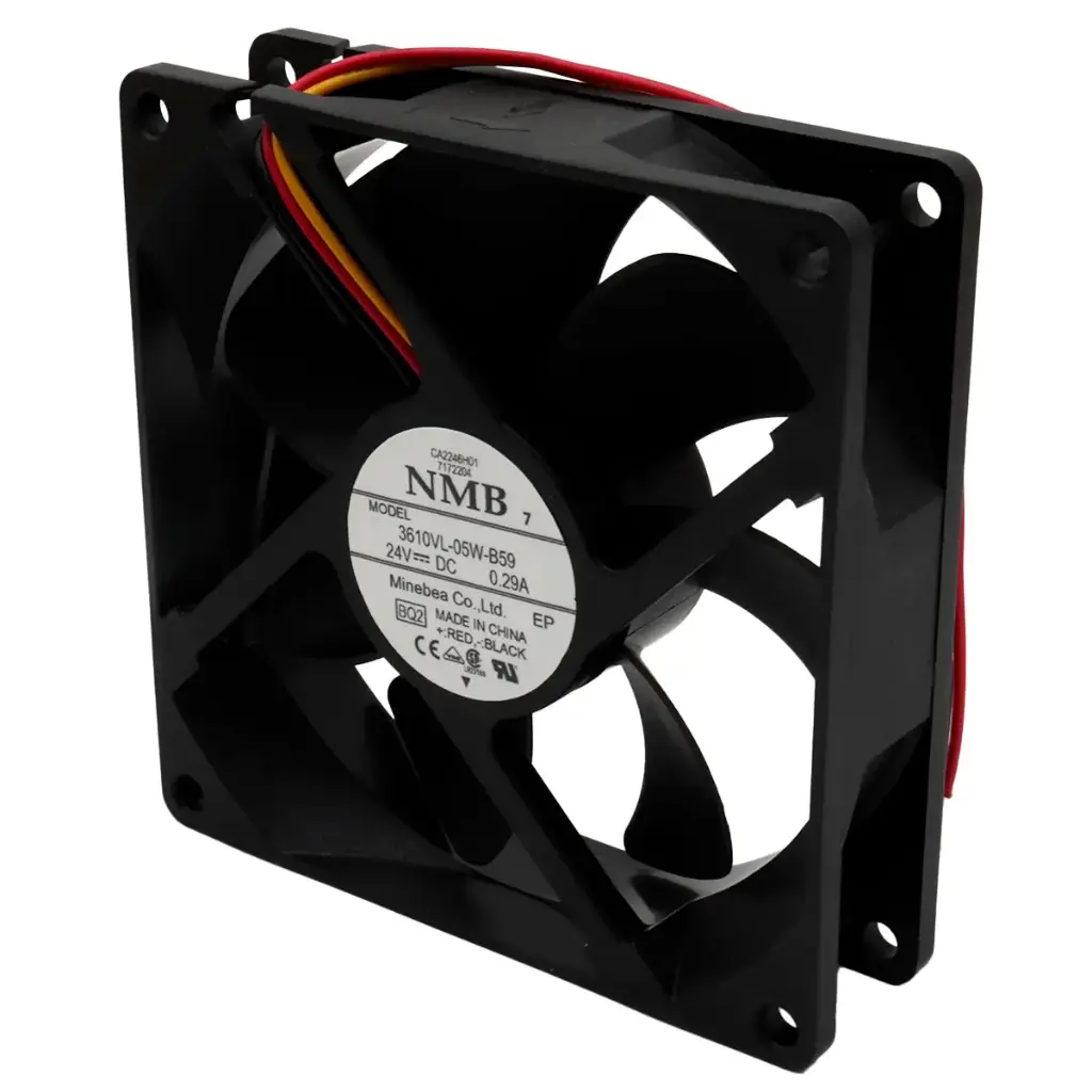 Ventilador NMB 3610VL-05W-B59 CA2246H01 24V DC 0.29A 92mm x 92mm x 24mm