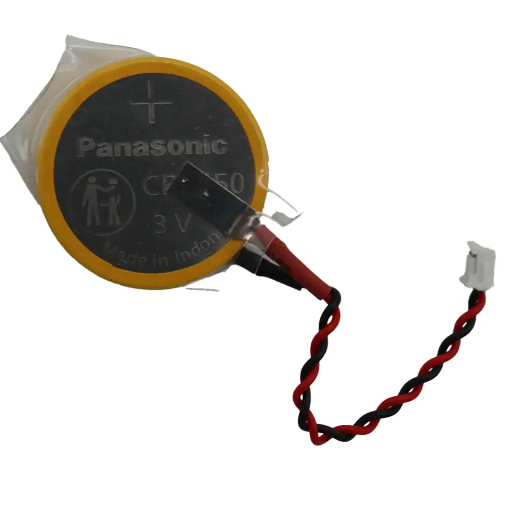 Pila Batería Panasonic 2450 CR2450 3V 220mAh Conector Blanco Pequeño