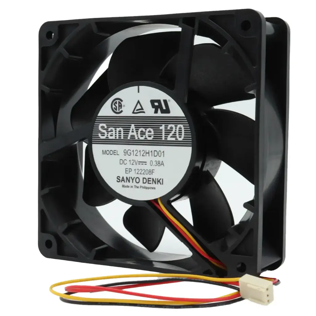 Ventilador Sanyo Denki SanAce120 9G1212H1D01 12V DC 0.38A 120mm x 120mm x 38mm 3 pines