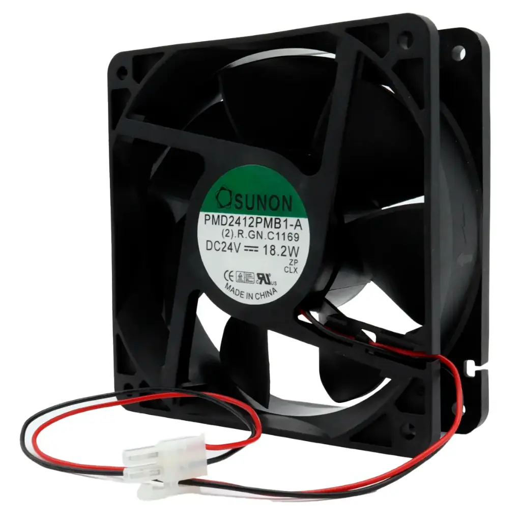 Ventilador SUNON PMD2412PMB1-A 24V DC 18.2W 120mm x 120mm x 38mm Conector Transparente 2 Pines