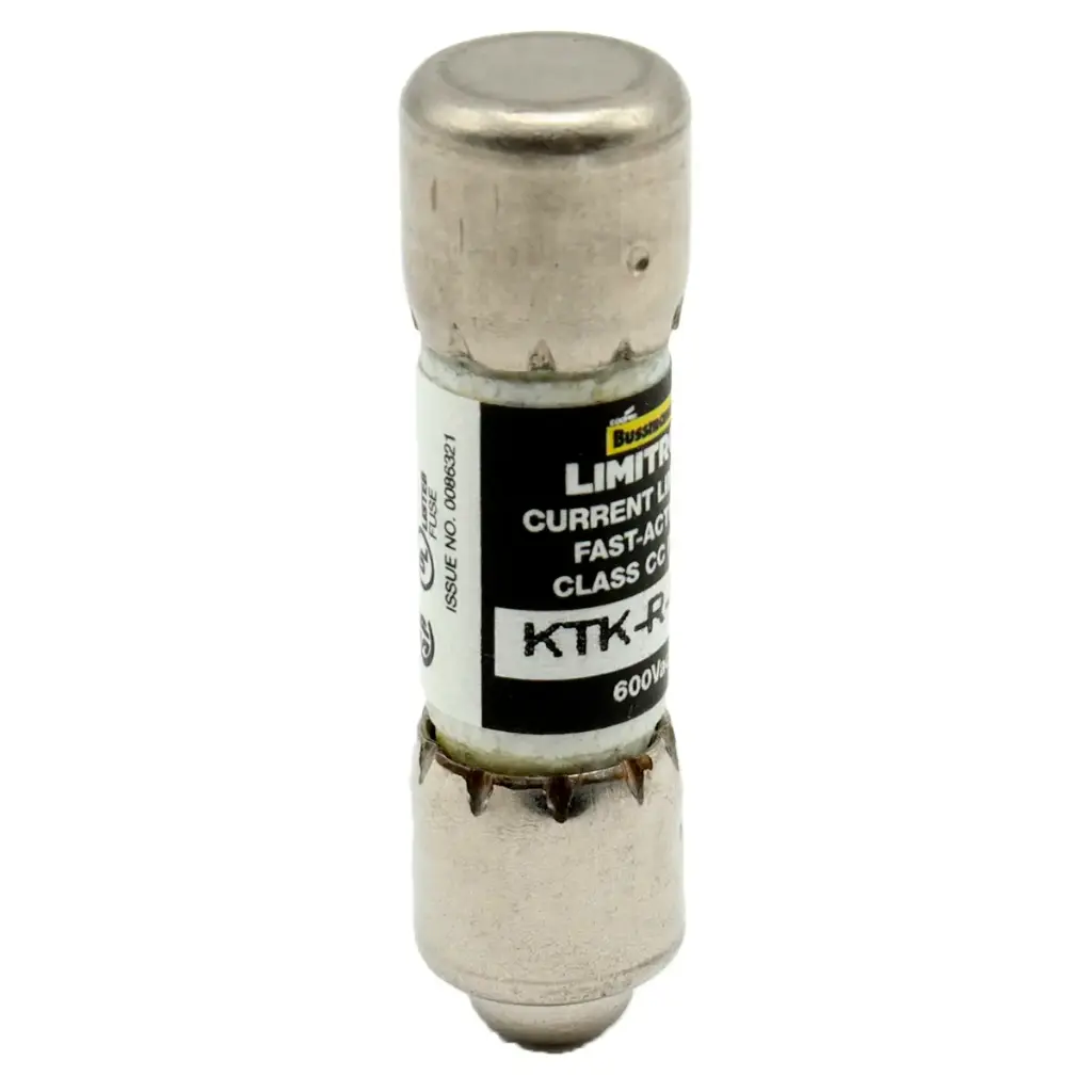 Fusible Eaton Bussman Limitron KTK-R-1/2 600V AC 0.5A Clase CC Acción Rápida