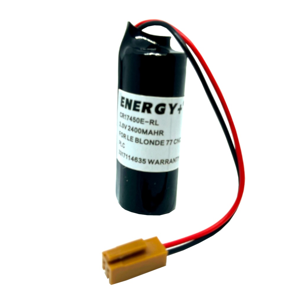 Pila Batería ENERGY+ CR17450E-RL Mod:A98L-0031-0012 3.0V 2400mAh Conector Marrón