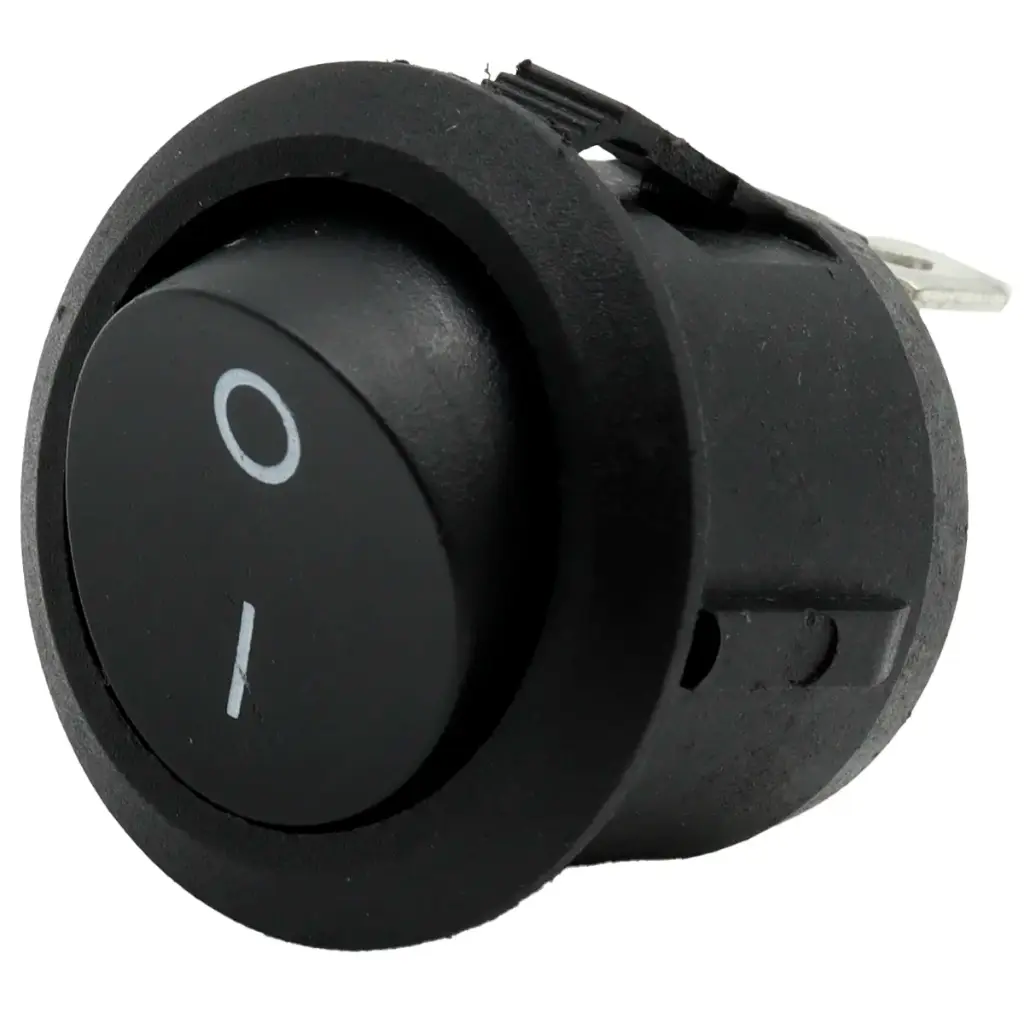 Switch Interruptor Balancín 250V 6A T85 250V 10A 1E4 2 Patas Negro