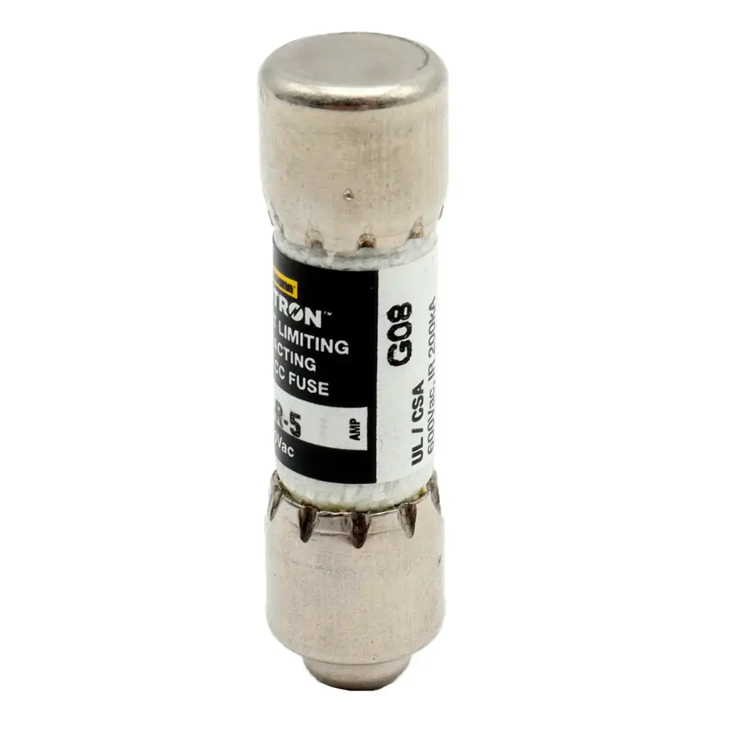 Fusible Eaton Bussman Limitron KTK-R-5 600V AC 5A Clase CC Acción Rápida