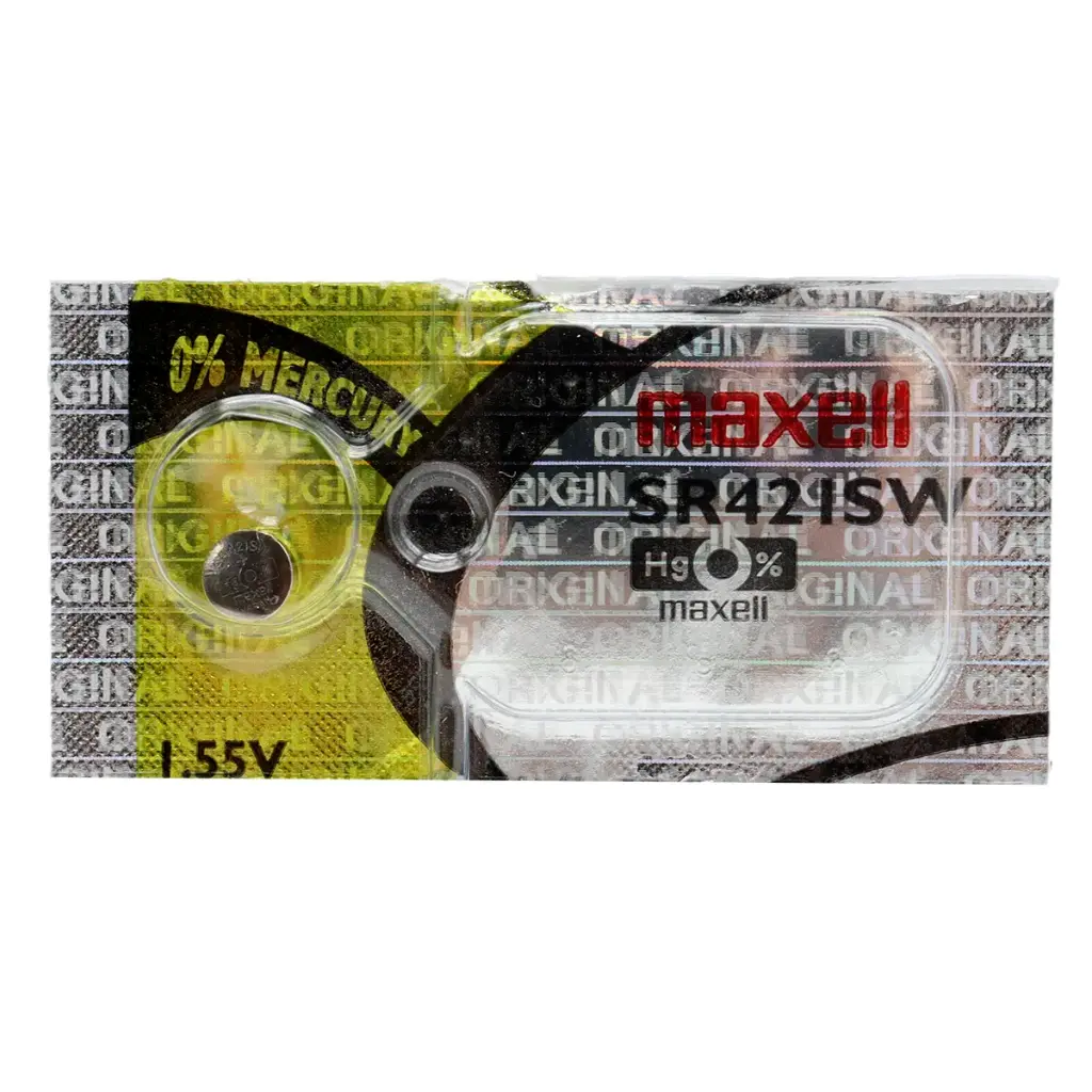 Pila Batería Maxell SR421SW 1.55V Tipo Botón