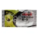 Pila Batería Maxell SR421SW 1.55V Tipo Botón