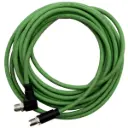 Cable M12 X-Code L 8 Pines Macho a M12 X-Code 8 Pines Macho 5M Recto Cat 5E Blindado
