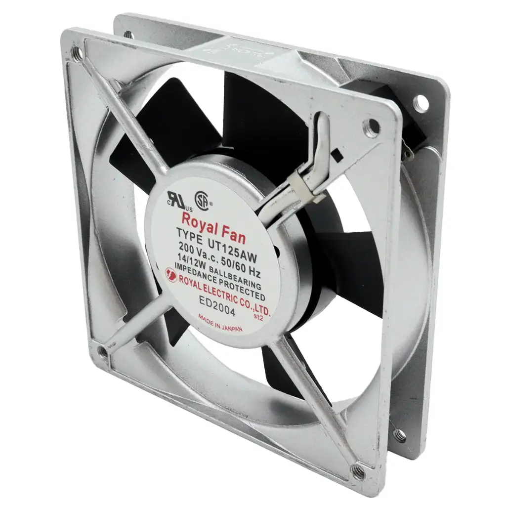 Ventilador Royal Fan UT125AW 200V AC 14/12W 120 x 120 x 26 mm 2 Pines
