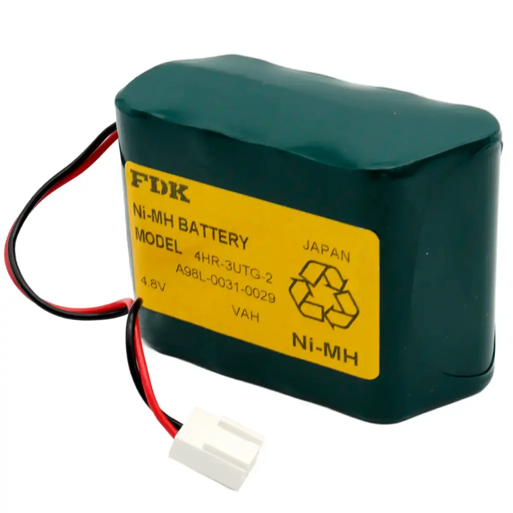 Pila Batería FDK FUJI 4HR-3UTG-2 A98L-0031-0029 4.8V 3100mAh Conector Blanco Mediano 3 Pines