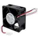 Ventilador NMB 06025SA-24N-AT 24V DC 0.11A 60mm x 60mm x 25mm Conector Blanco 3 Pines 3 Cables Sin Gancho