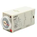 Relevador Relé Temporizador Anly AMY-2 10s 220V AC 2ab 5A 8 Pines