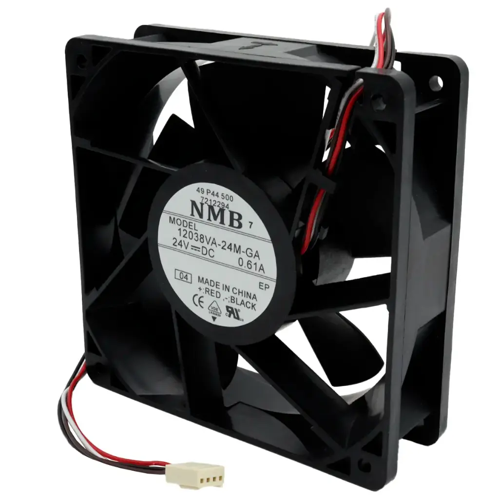 Ventilador NMB 12038VA-24M-GA 04 24V DC 0.61A 14.64W 120 mm x 120 mm x 38 mm Conector Blanco 4 Pines 4 Cables