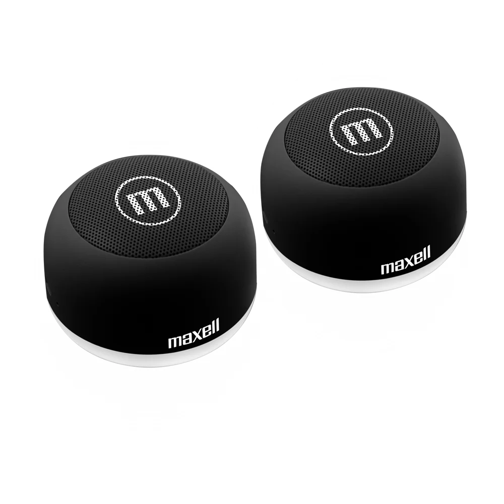Bocina Speaker Dual Maxell Bluetooth TWS Con LED