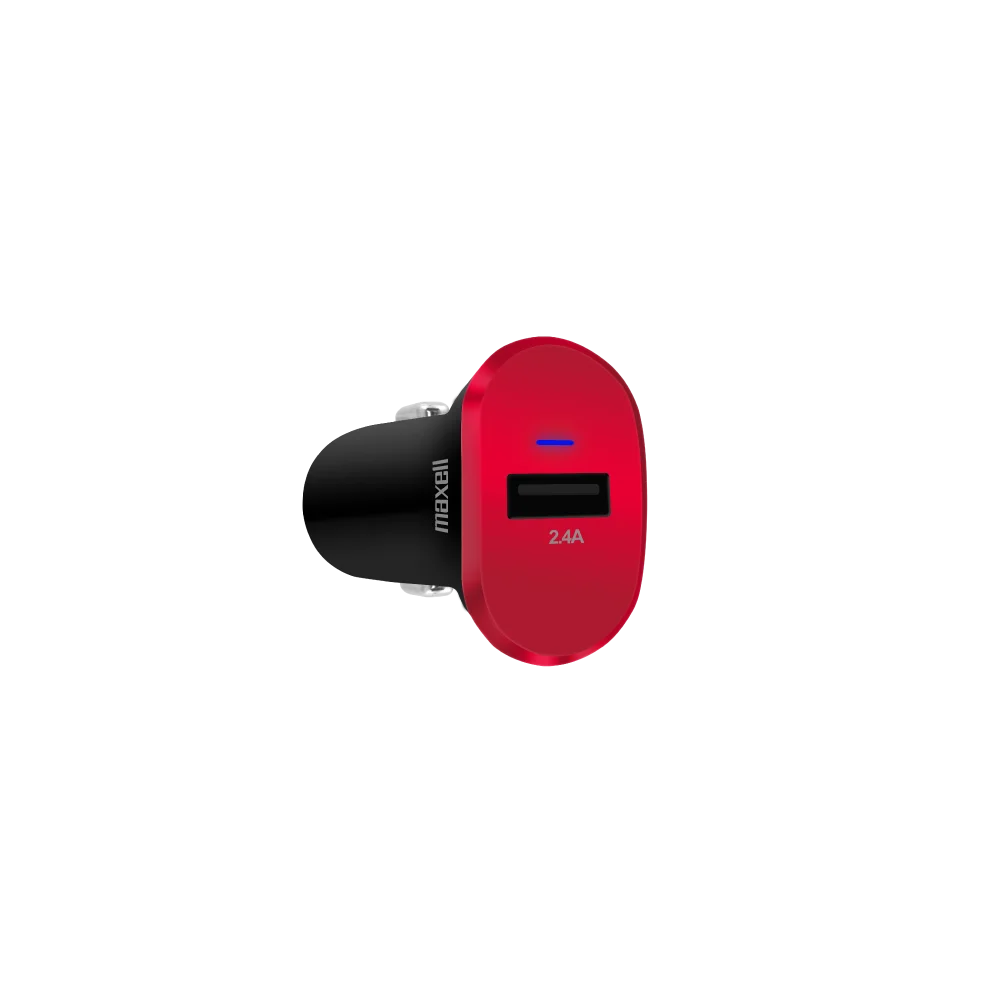 Cargador Coche Auto Carro Vehículo USB Maxell DUSB-201 1 Puerto Carga Rápida