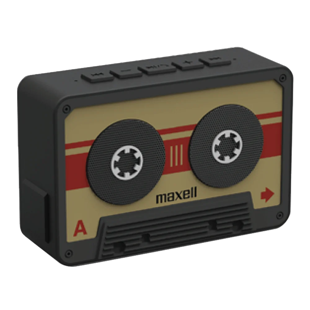 Bocina Speaker Inalámbrica Maxell Retro Bluetooth Con Micrófono