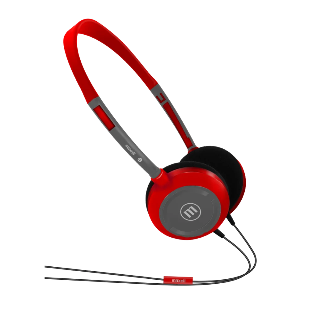 Audífonos Auriculares Maxell Ultra Livianos HP-200 On-ear Almohadillas de Espuma Con Micrófono