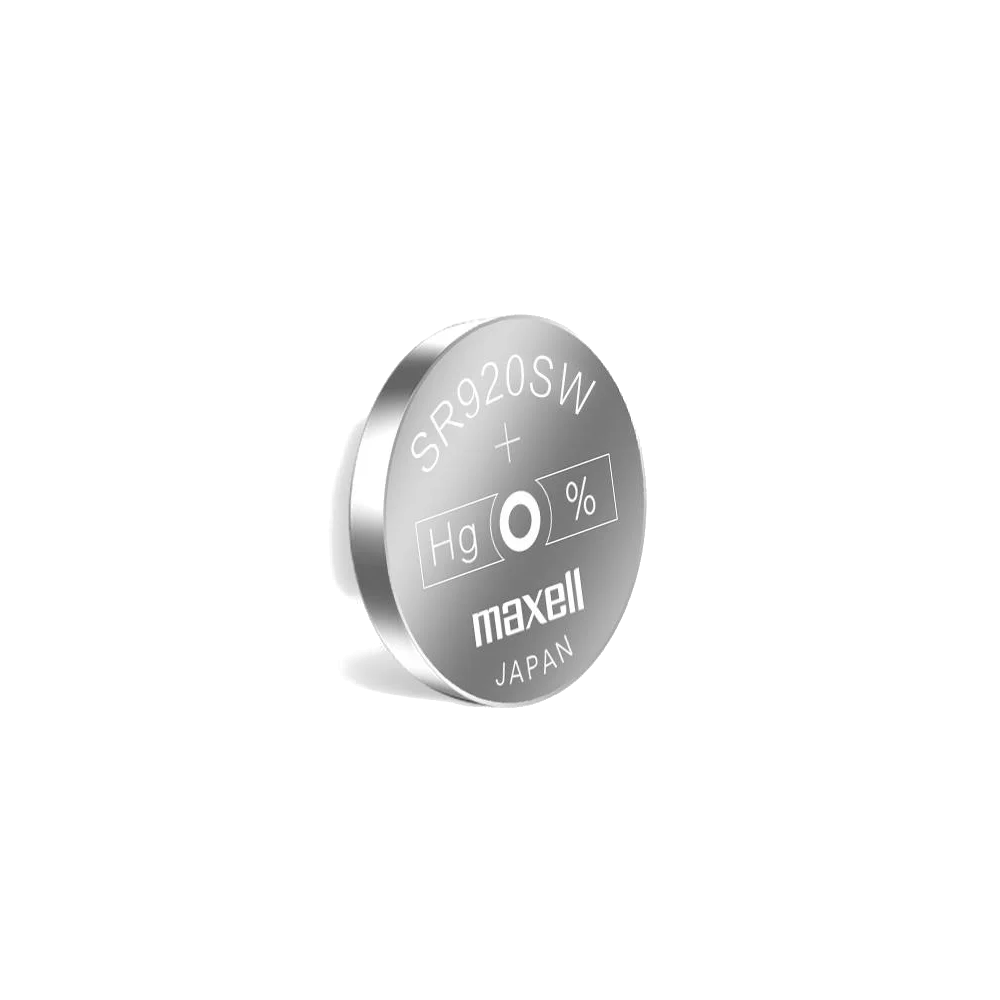 Pila Batería Maxell SR920SW 1.55V 45mAh Tipo Botón Litio