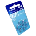 6x Pila Batería Maxell PR44 1.45V Tipo Botón Litio