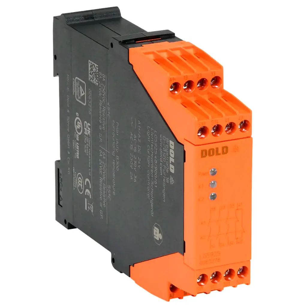 Controlador de Cortina de Luz DOLD Safemaster 0063278 LG5925.48/900/61 Switch Relevador Relay Relé