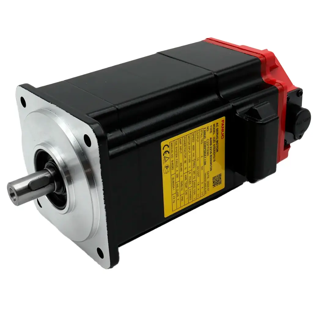 Servomotor Fanuc A06B-2216-B200#0100 330-480V AC 50/60Hz 4000rpm 267Hz IP67 